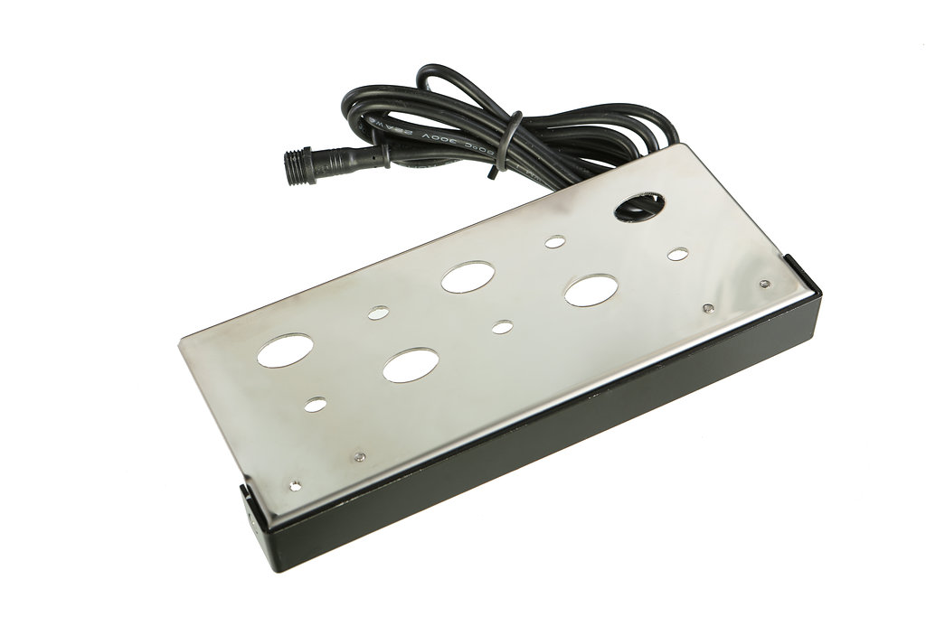 Hardscape Retaining Wall Lights KIT - 4 LED Wall Lights ... chip edge wire harness 